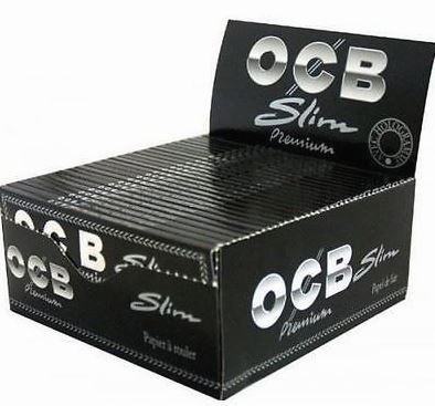 Ocb Premium Rolling Paper Wth Hologram - Slim - Pack Of 50 X 32 - Vape wholesale supplies